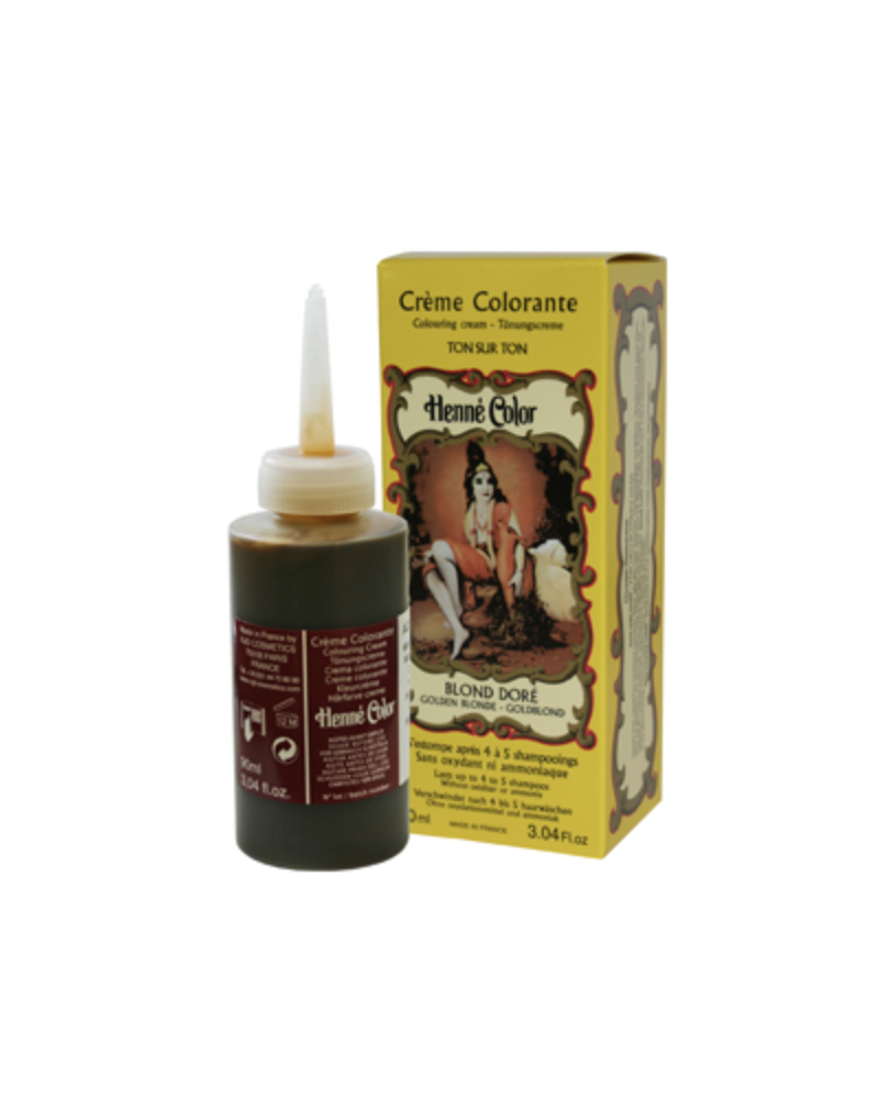 Henne Color Creme Colorante Blond Doré