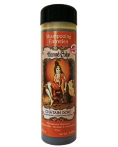 Henne Color Shampoo Chatain Doré