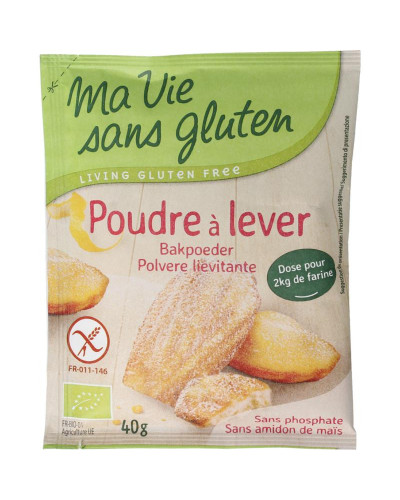 Bakpoeder glutenvrij bio