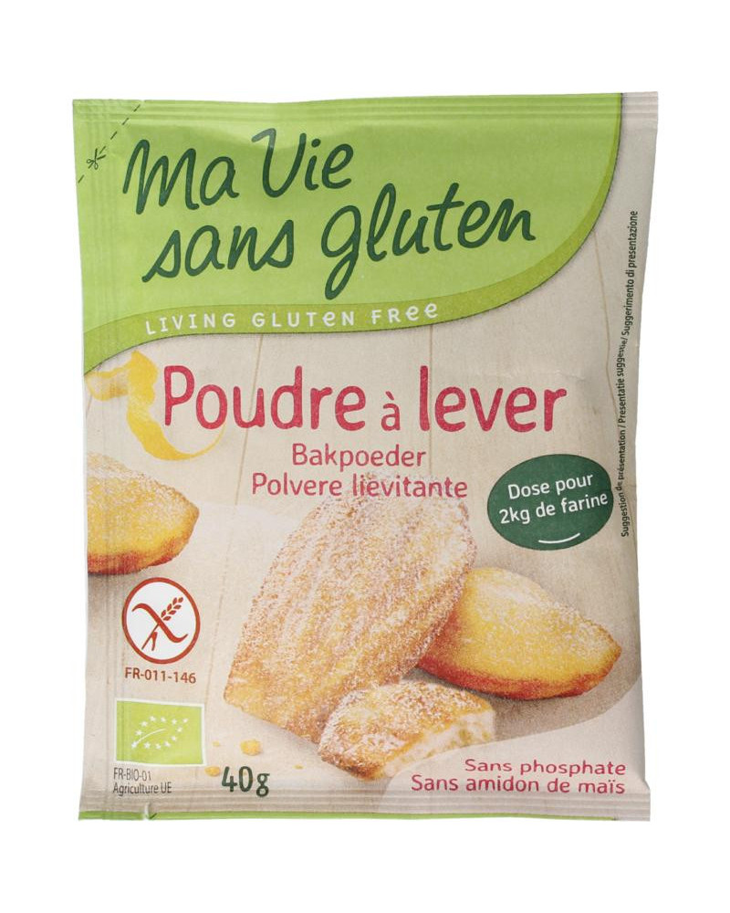 Bakpoeder glutenvrij bio