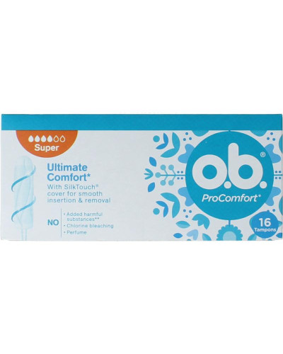 Tampons procomfort super