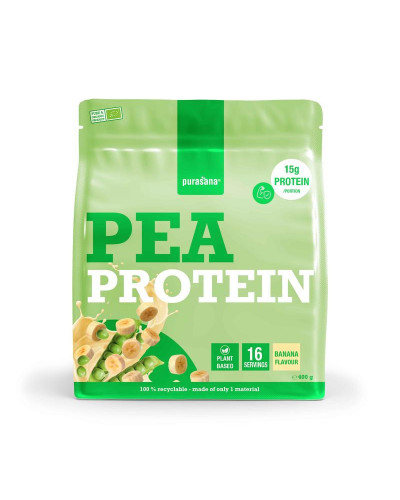 Plant protein erwt banaan bio
