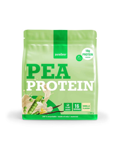 Plant protein erwt vaniille