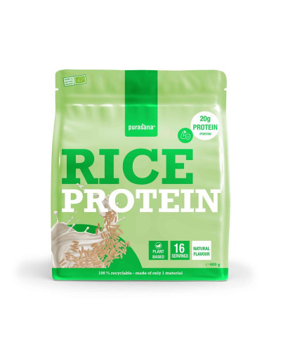 Plant protein rijst natuurlijk bio