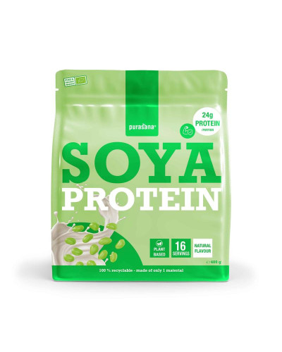 Plant protein soja natuurlijk bio