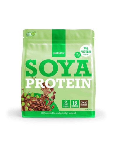 Plant protein soja cacao bio