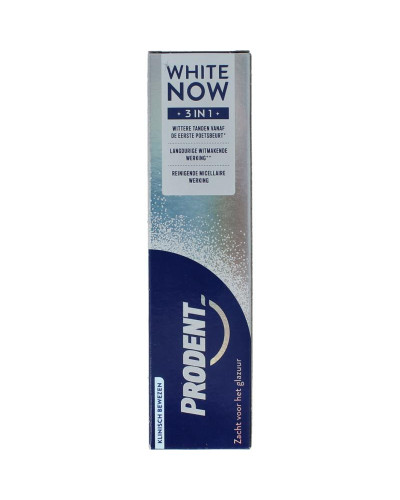Tandpasta white now 3-in-1