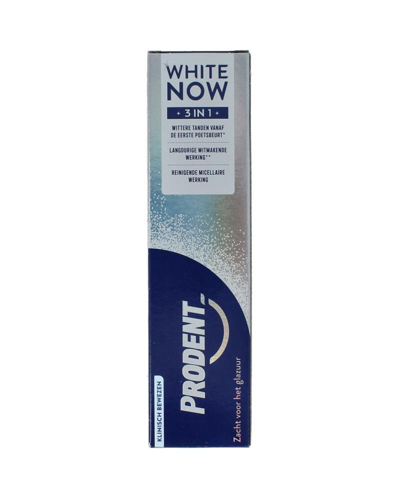 Tandpasta white now 3-in-1