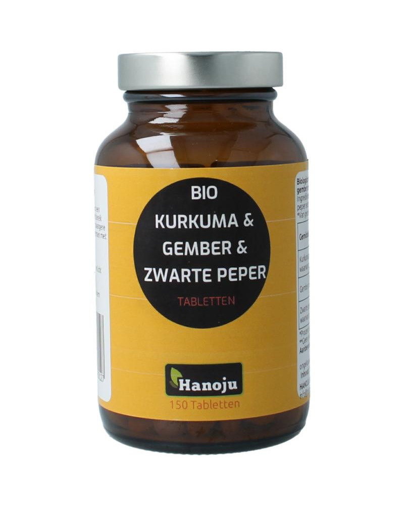 Kurkuma + gember + piperine 500mg