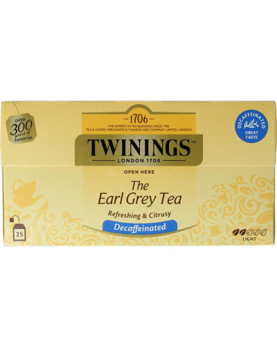 Earl grey decaf envelop zwart
