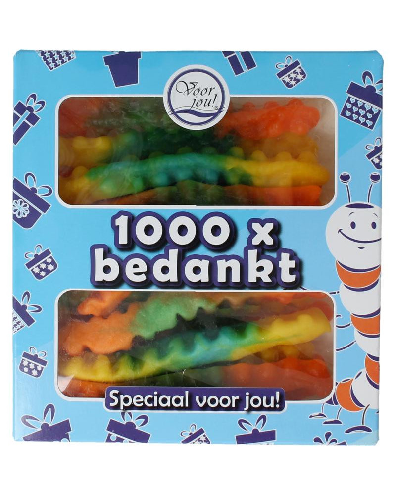 1000x bedankt