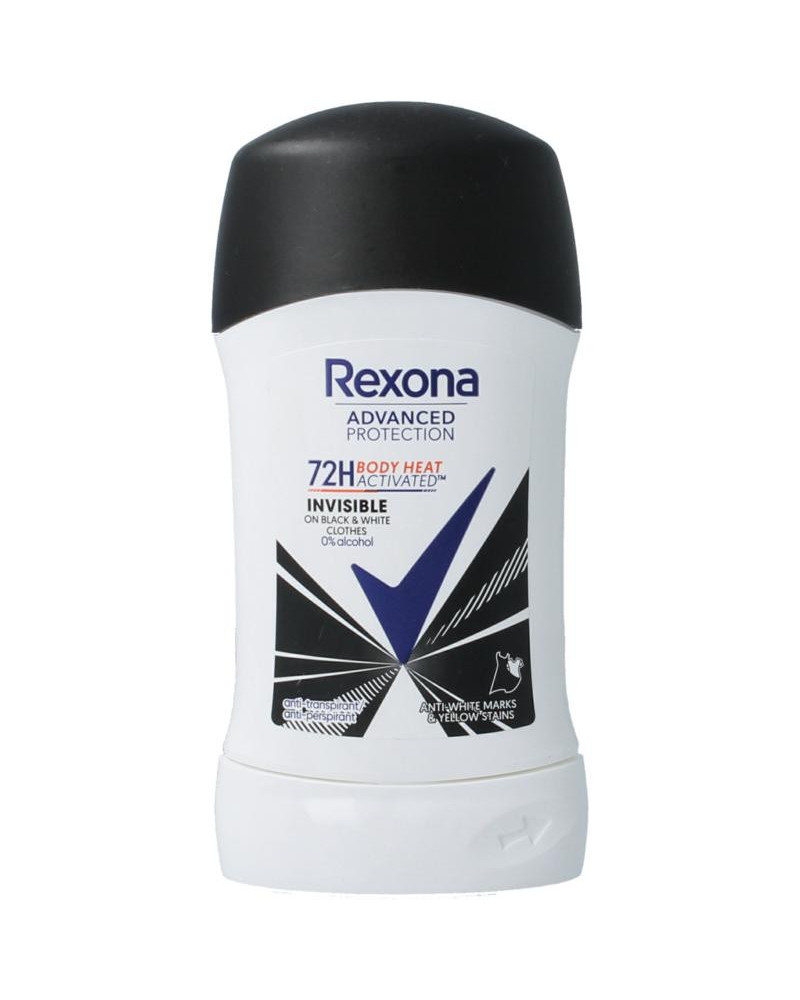 Deodorant stick woman invisible