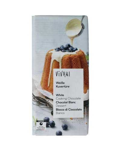 Couverture smeltchocolade wit bio