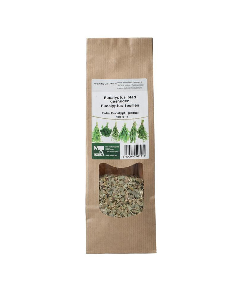 Eucalyptus blad gesneden