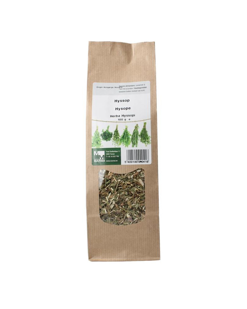 Hyssop gesneden