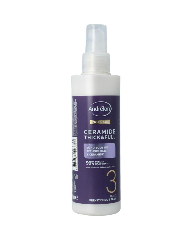 Pre styling spray thick & full