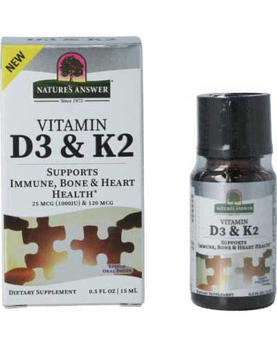 Vitamine D3 en K2 druppels