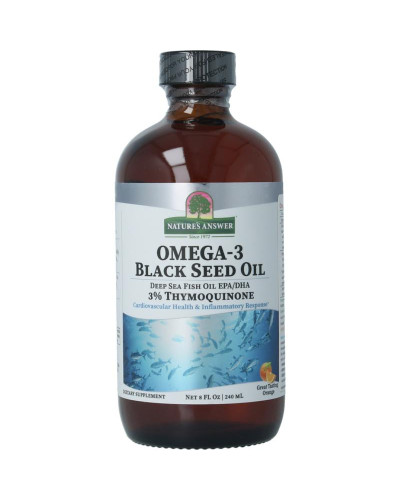 Omega 3 black seed oil vloeibaar