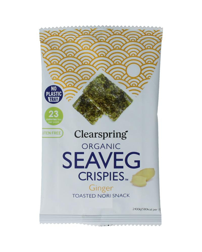 Seaveg - Crispies ginger bio
