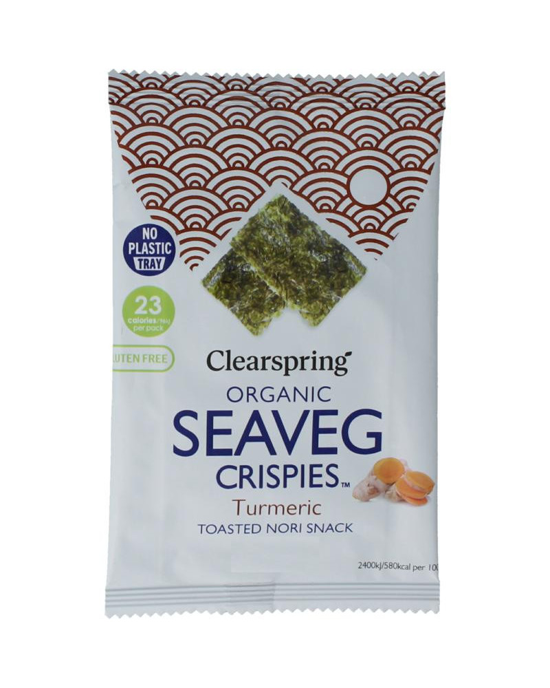 Seaveg - Crispies turmeric bio