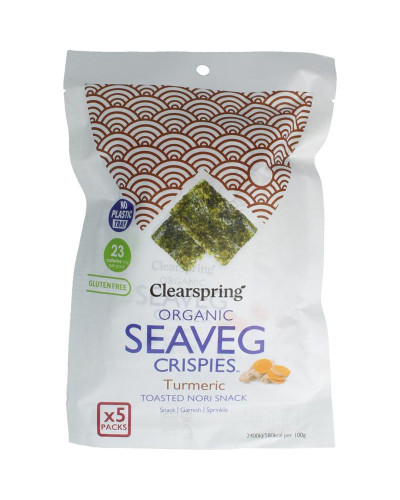 Seaveg - Crispies turmeric multipack bio