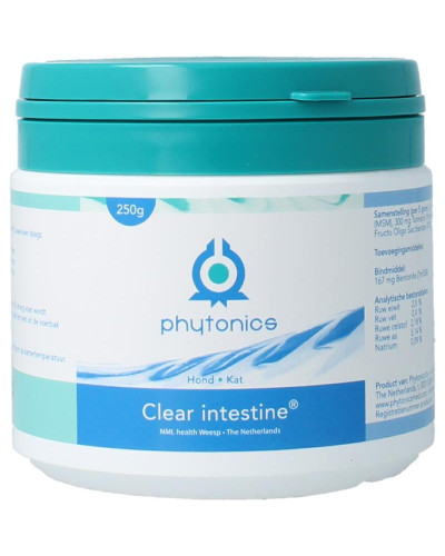 Clear intestine hond en kat