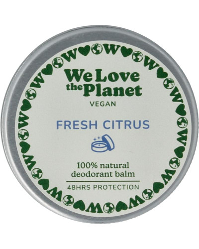 Deodorant balm fresh citrus vegan