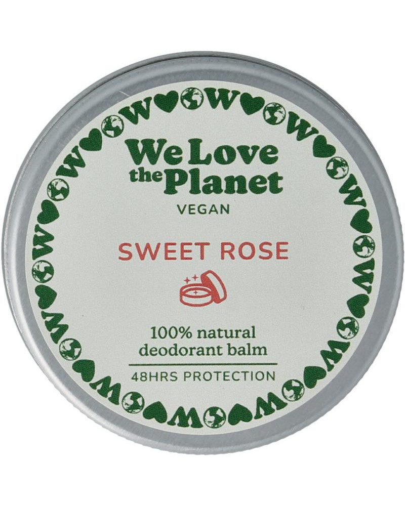 Deodorant balm sweet rose vegan