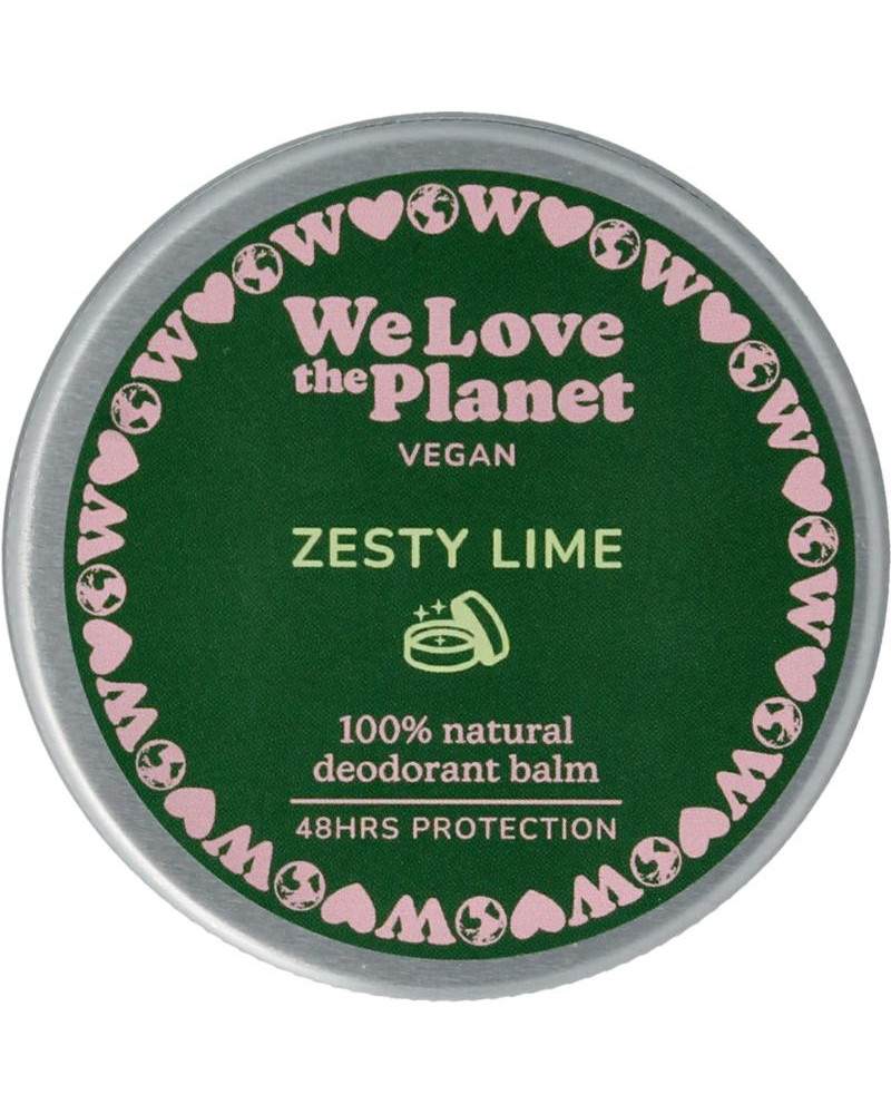 Deodorant balm zesty lime vegan