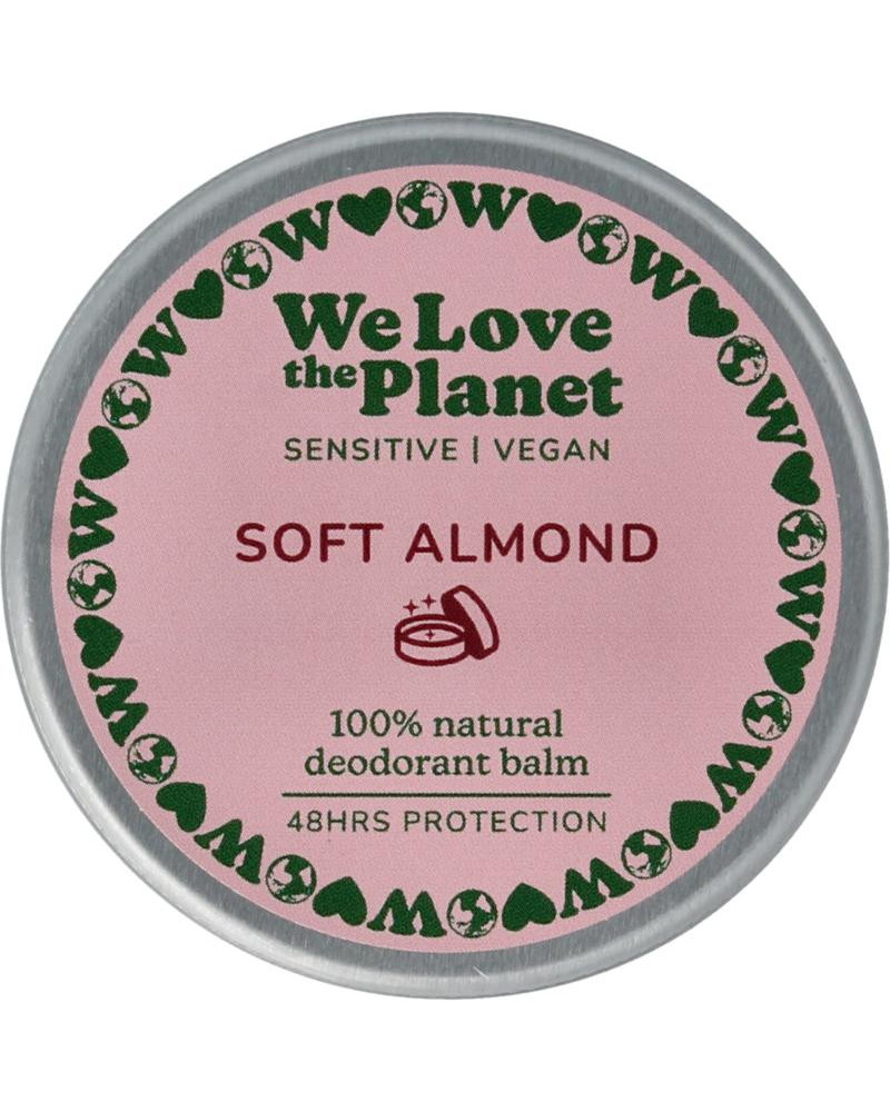 Deodorant balm soft almond sensitive vegan
