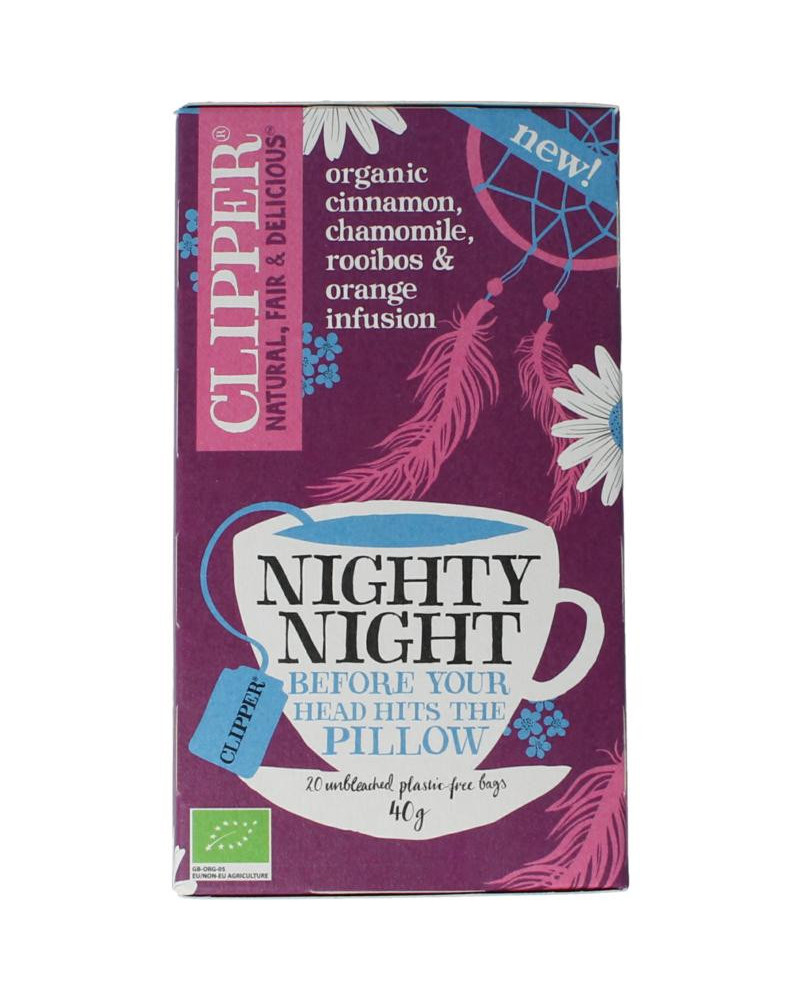 Kruidenthee nighty night bio