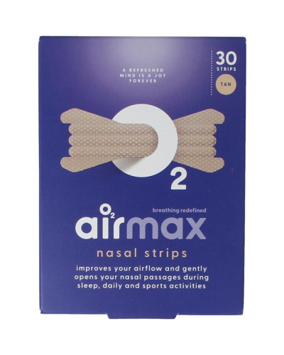 Nasal strips tan
