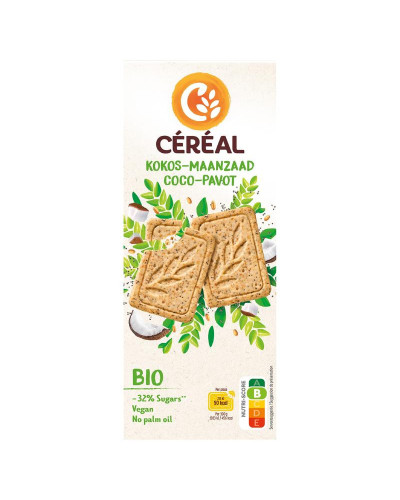 Koekjes kokos maanzaad bio