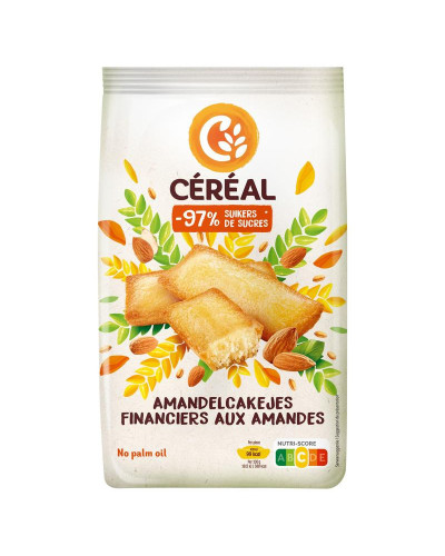 Amandelcakejes minder suikers