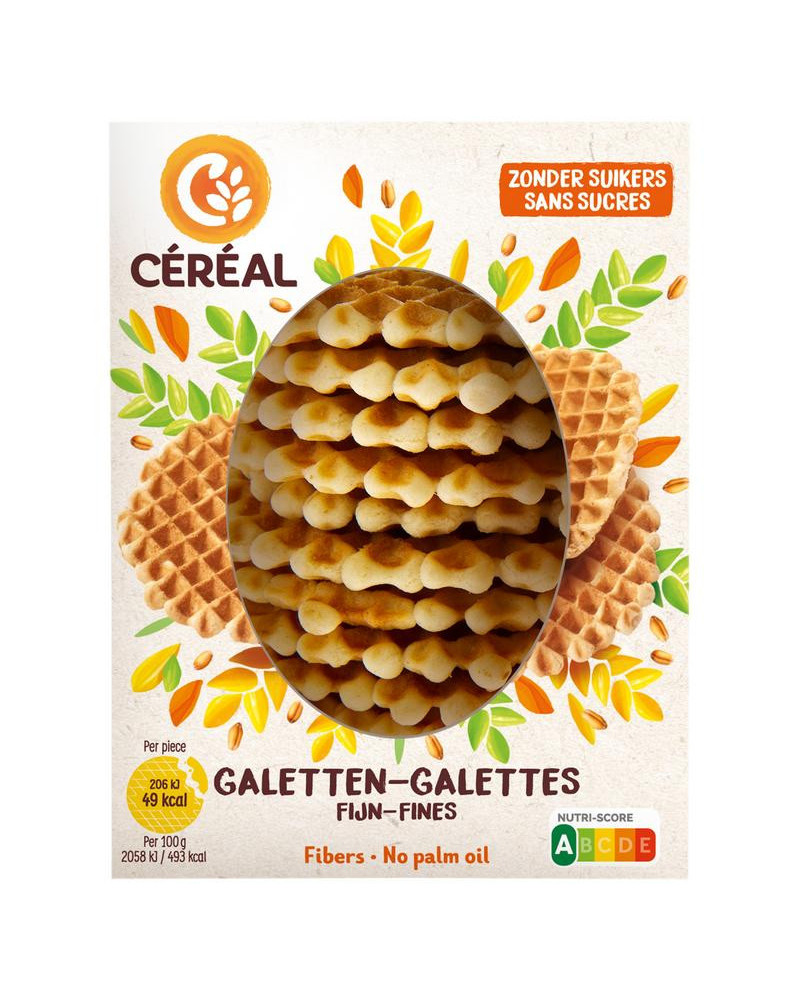 Galetten fijn zonder suikers