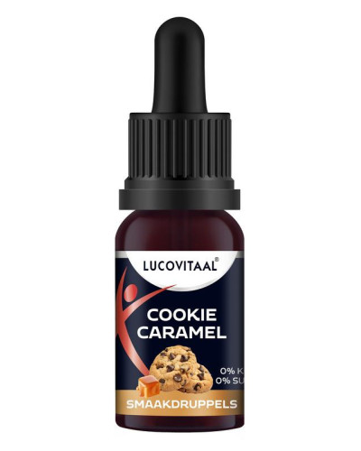 Smaak druppels cookie caramel