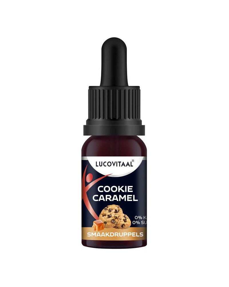 Smaak druppels cookie caramel