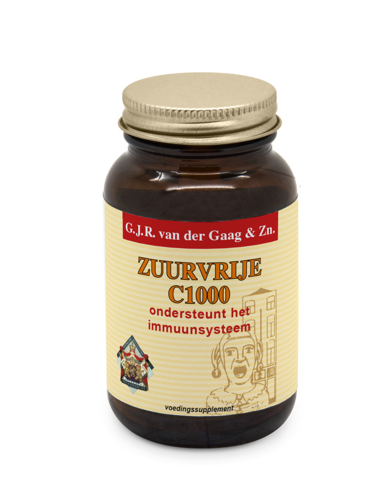 Zuurvrije Vitamine C 1000 mg | Gebufferde Vitamine C | Drogisterij Van Der Gaag