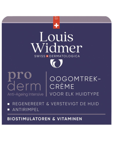 Louis Widmer proderm Oogomtrekcrème Zonder Parfum