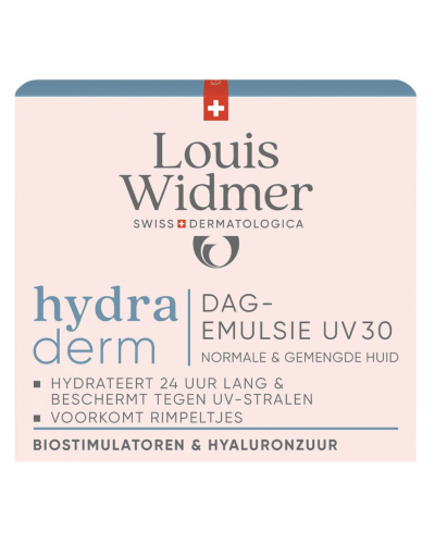 Louis Widmer hydraderm ​Dagemulsie UV 30 Licht Geparfumeerd