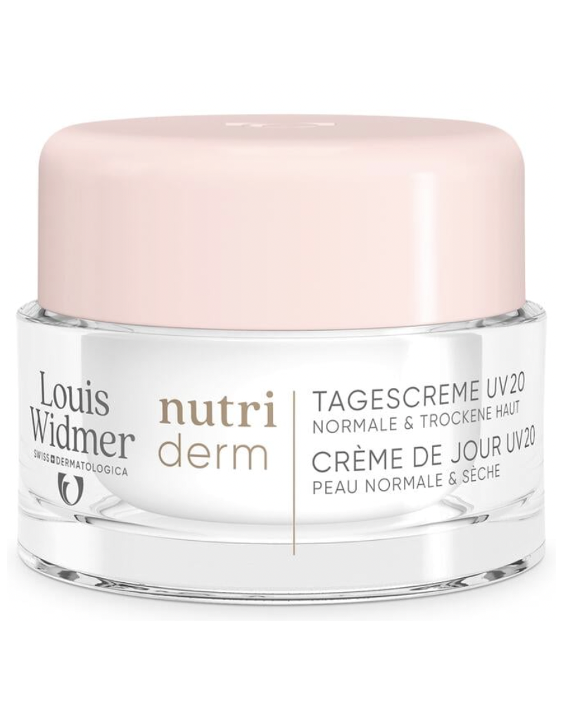 Louis Widmer nutriderm Dagcrème UV 20 Licht Geparfumeerd