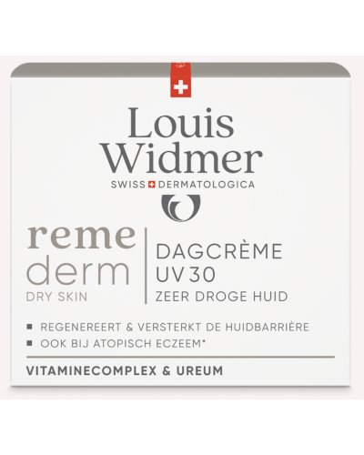 Louis Widmer remederm Dagcrème UV 30 Licht Geparfumeerd