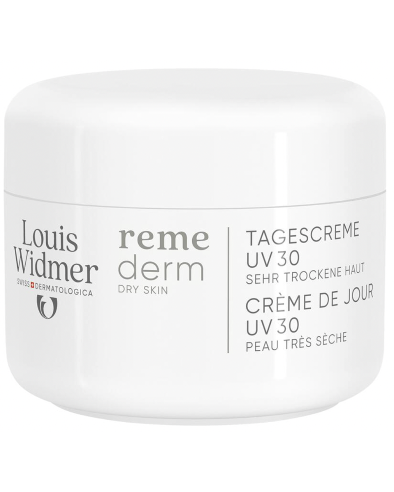 Louis Widmer remederm Dagcrème UV 30 Zonder Parfum