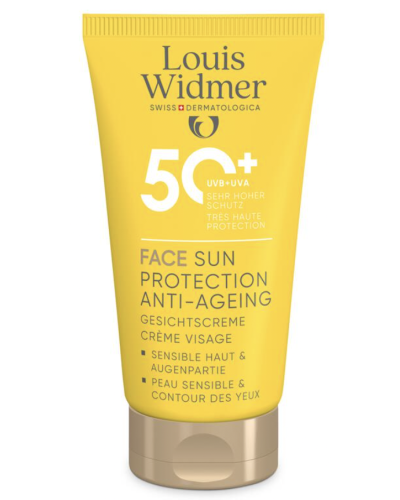 Louis Widmer Face Sun Protection Anti-Ageing 50+ Licht Geparfumeerd