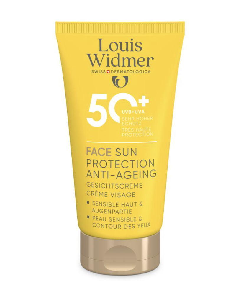 Louis Widmer Face Sun Protection Anti-Ageing 50+ Licht Geparfumeerd