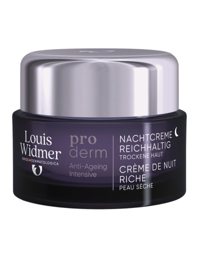 Louis Widmeproderm Nachtcrème Rijke Textuur Zonder Parfum