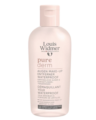Louis Widmer purederm Oogmake-up Reiniging Waterproof Zonder Parfum