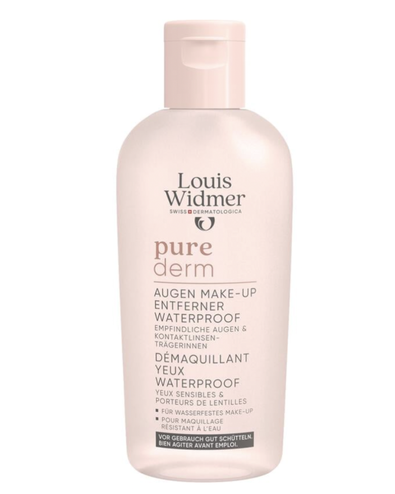 Louis Widmer purederm Oogmake-up Reiniging Waterproof Zonder Parfum