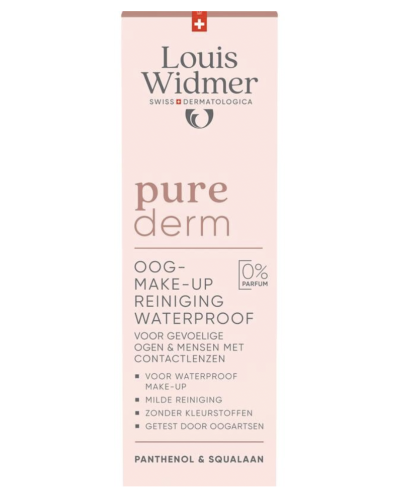 Louis Widmer purederm Oogmake-up Reiniging Waterproof Zonder Parfum