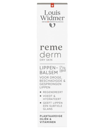 Louis Widmer remederm Lippenbalsem Zonder Parfum